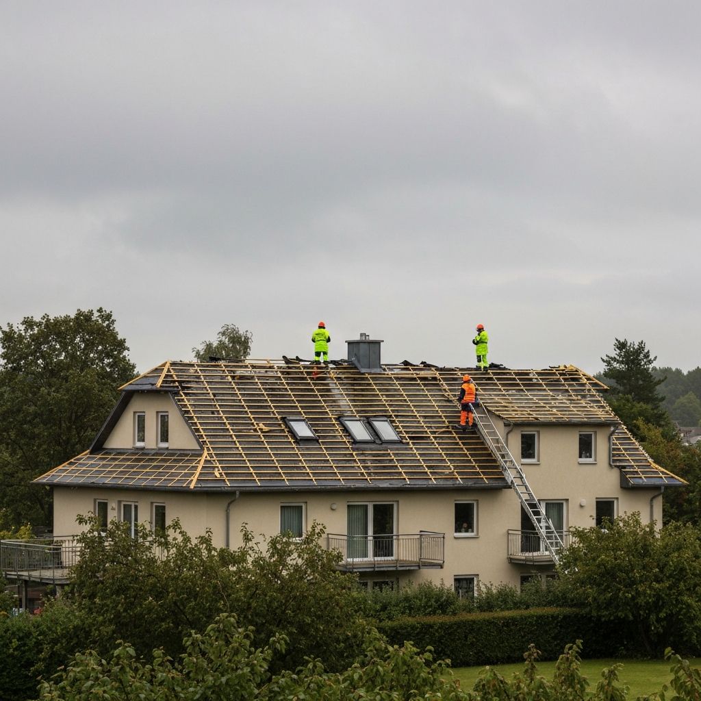 Emergency roof repairs