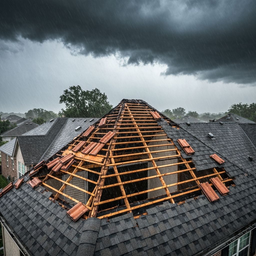 Emergency roof repairs